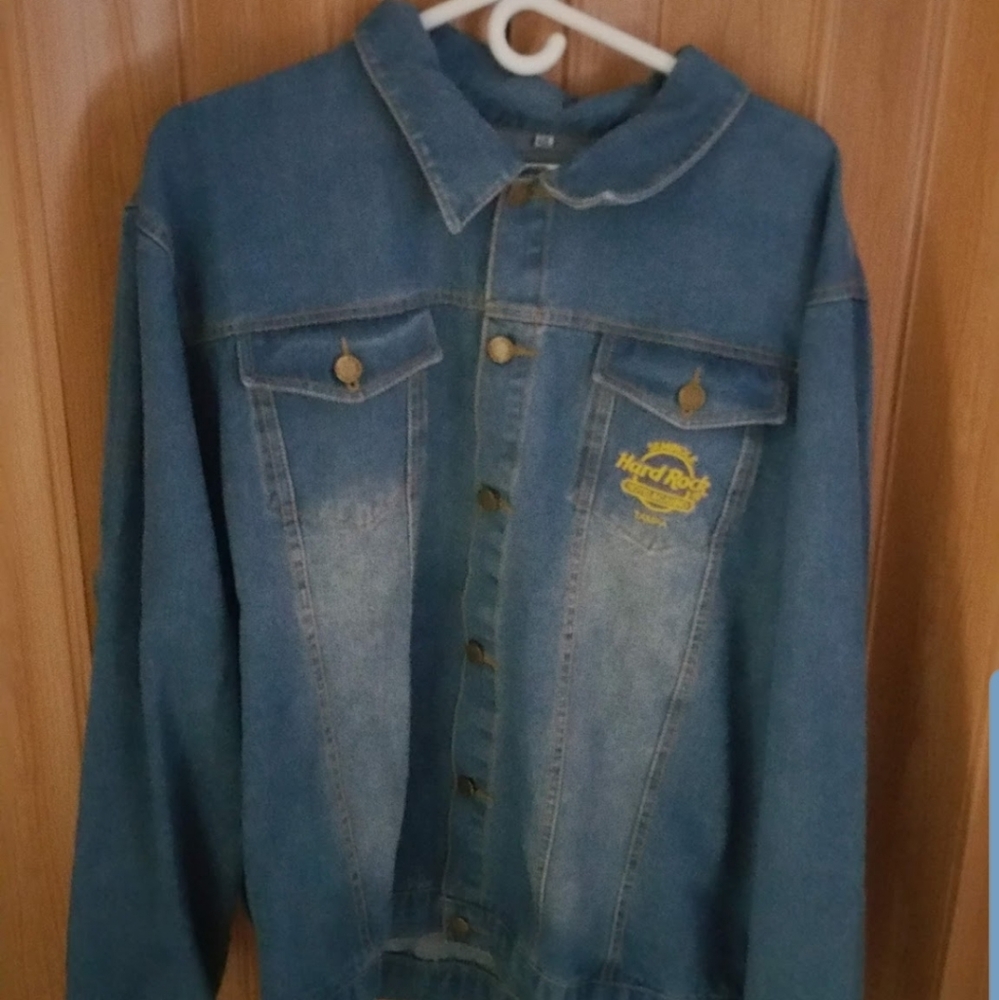 New hardrock jean jacket
